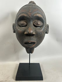 Wood Carved Mask, Cameroon
