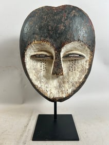 Kwele Wood Mask, Gabon, DRC