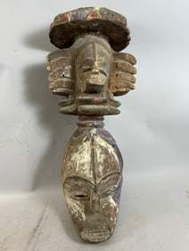 Igbo Wooden Carved Mask, Nigeria