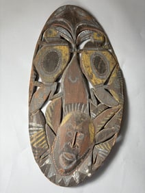 Papua New Guinea Yam Ceremony Headdress