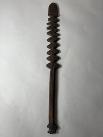 Oceanic Samoan Carved War Club