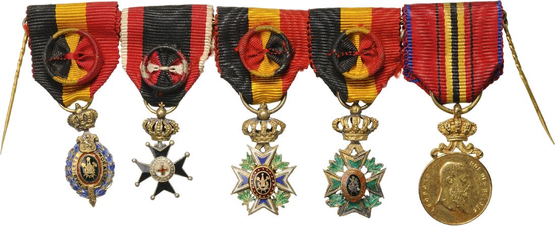 Personal bar of 5 Miniatures (1 of 2)