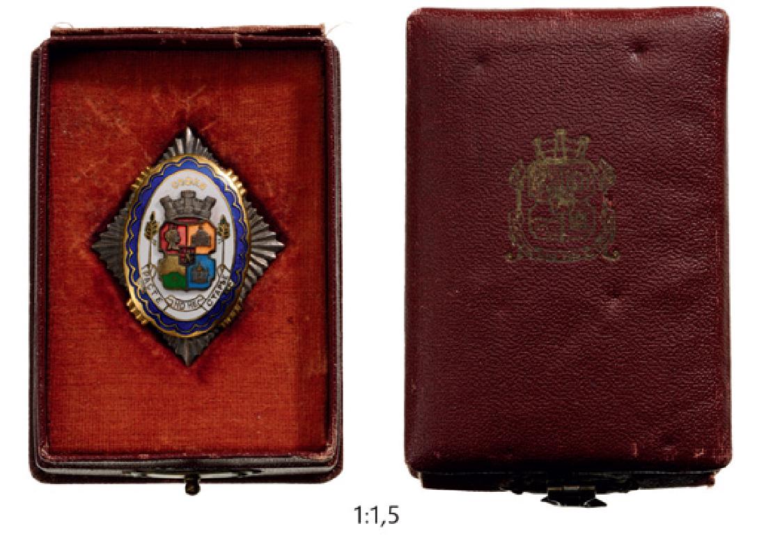 Official Badge from the City of Sofia (1 of 2)