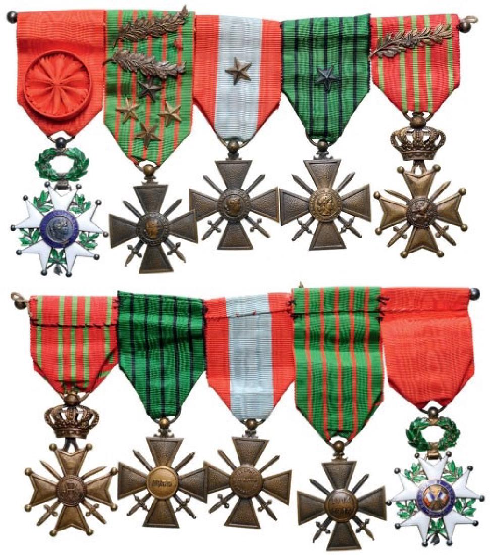 Personal group of 5 Decorations (1 of 1)