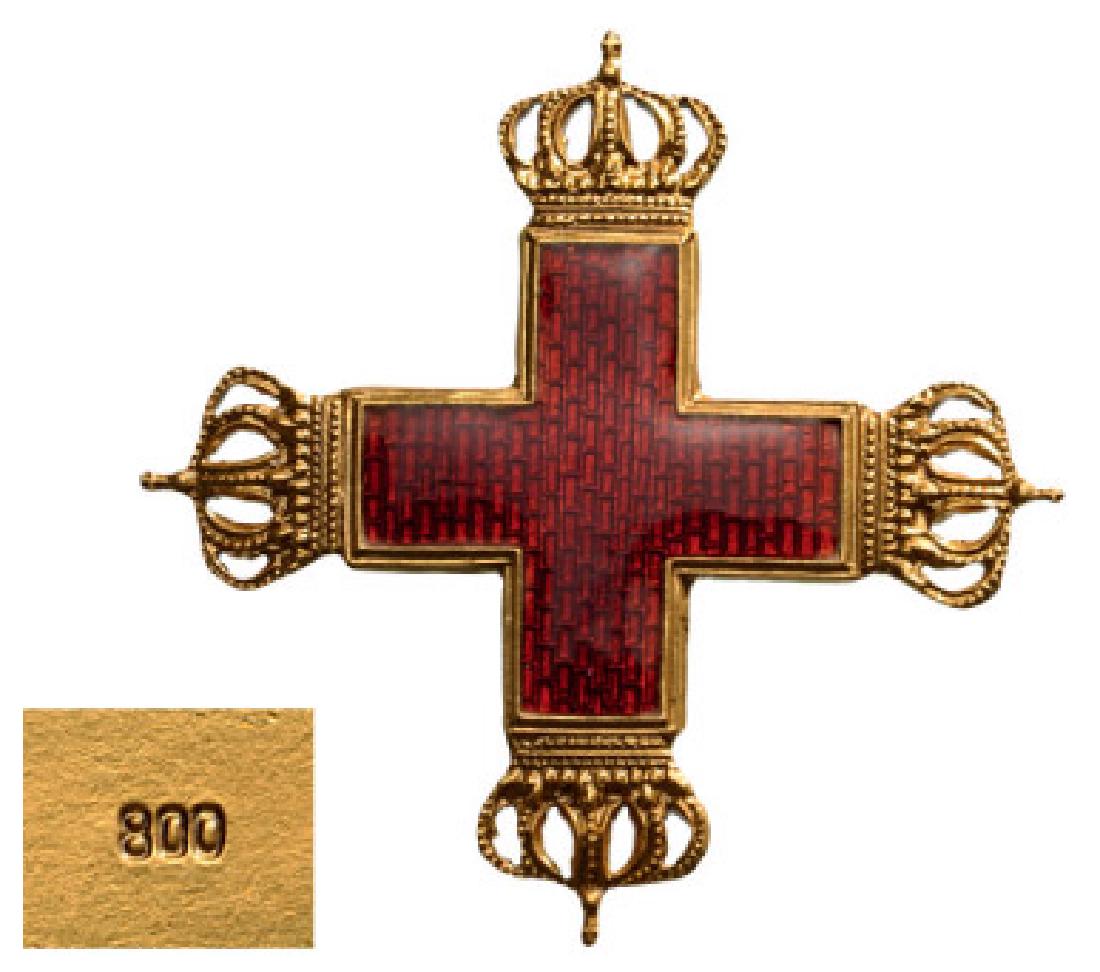 RED CROSS PIN CROSS, INSTITUTED IN 1898 (1 of 1)