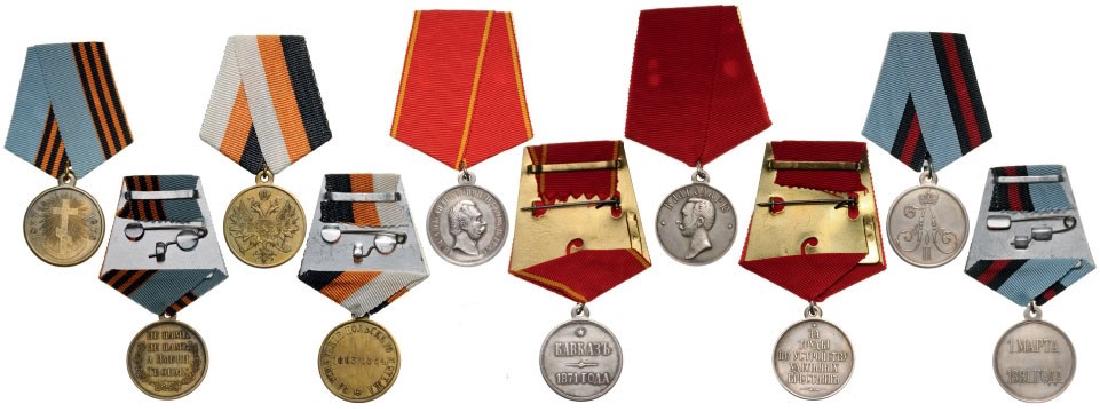 Lot of 5 Medals (1 of 1)