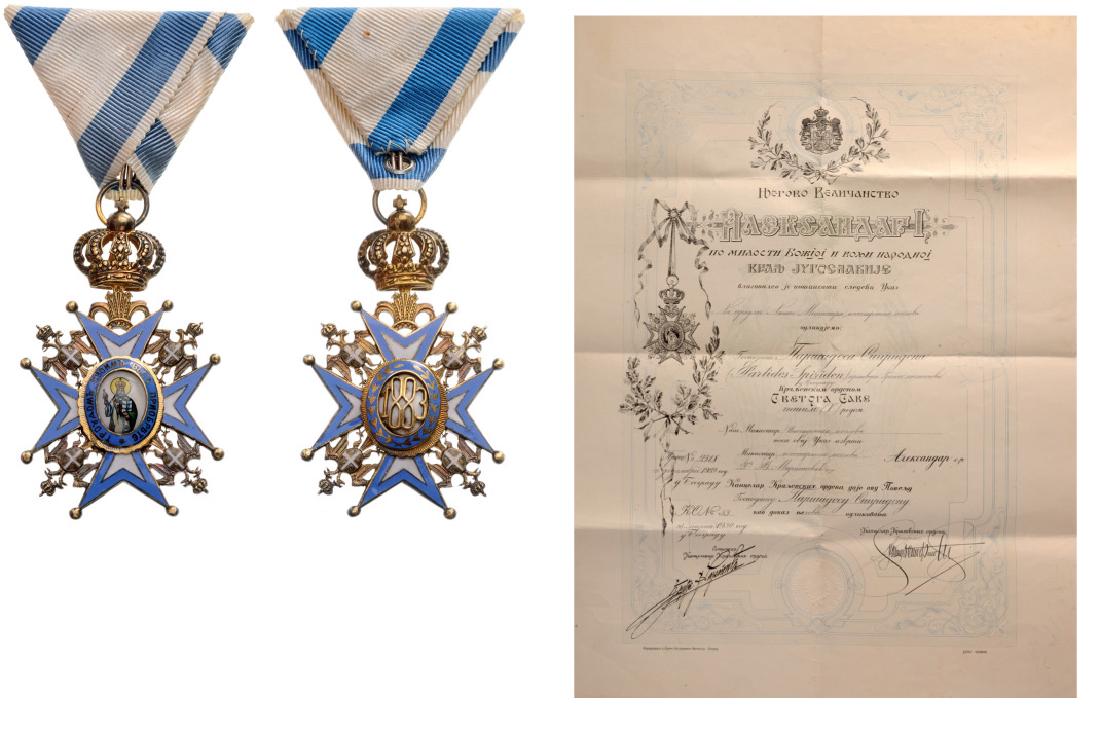 ORDER OF SAINT SAVA (1 of 2)