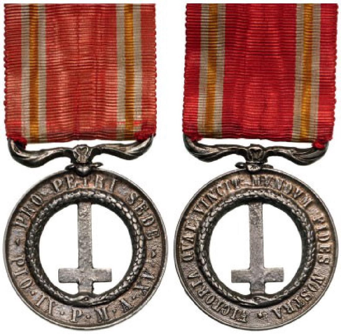 Castelfidardo Medal (Pro Petri Sede), instituted in (1 of 1)