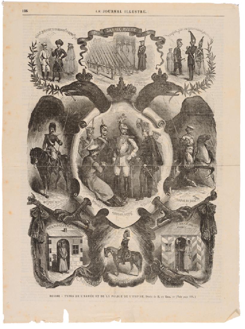 Large illustrated page from the famous french magazine (1 of 1)