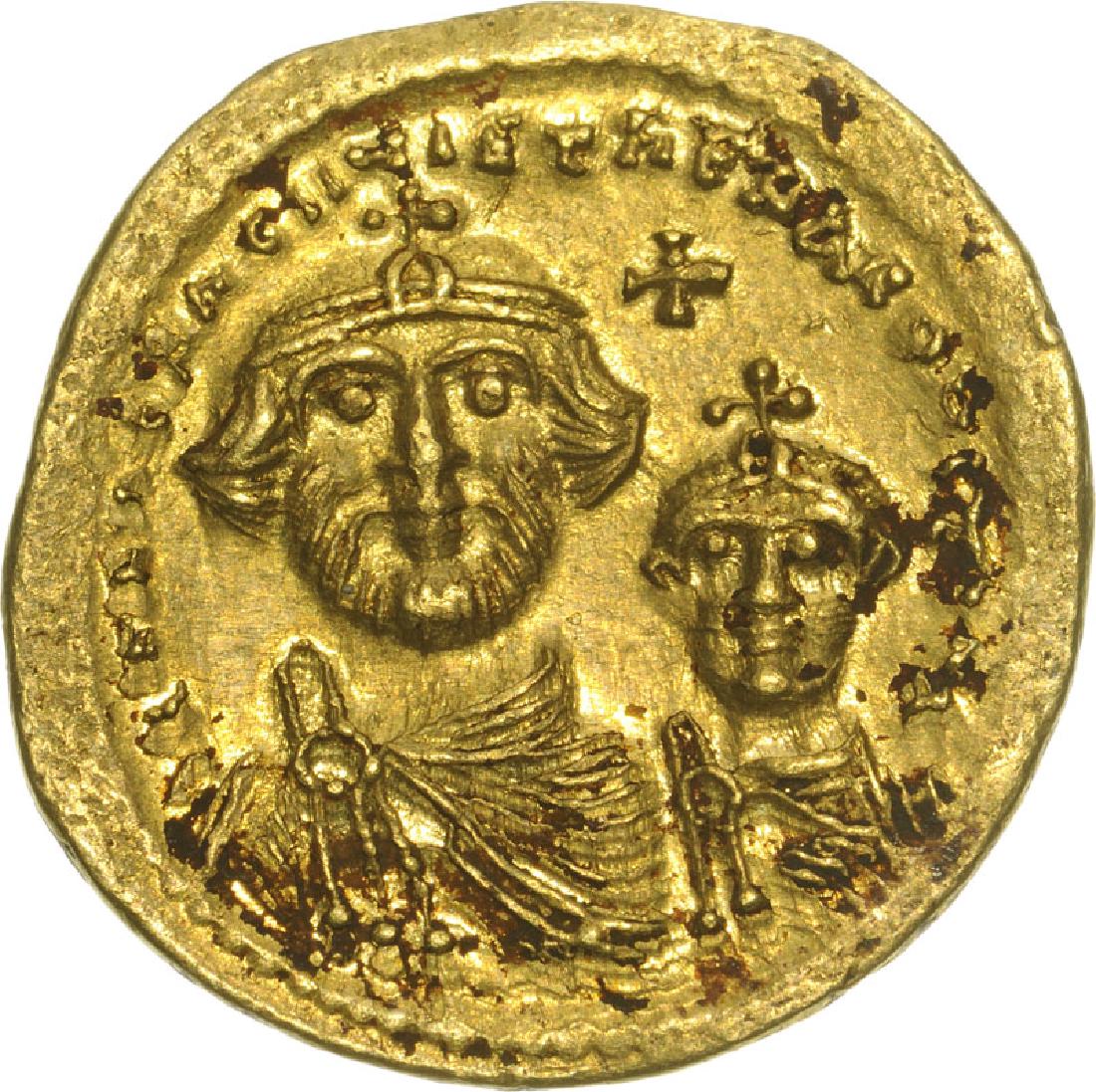 Heraclius (610-641), AV Solidus (22 mm, 4.4 g), (1 of 2)