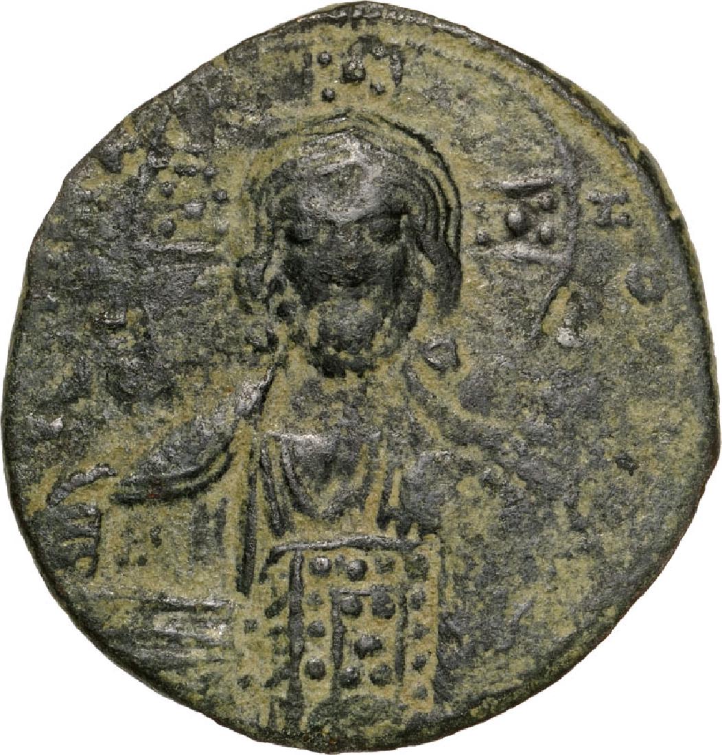Follis (25 mm, 9.5 g), 1025-1028 AD, Constantinople: DOC class A3.40. VF+ Country:BYZANTINE COINS