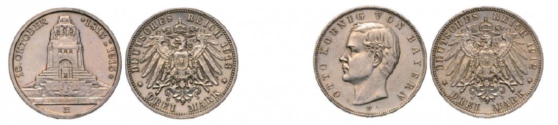 Lot of 2 Silver coins (1 of 1)