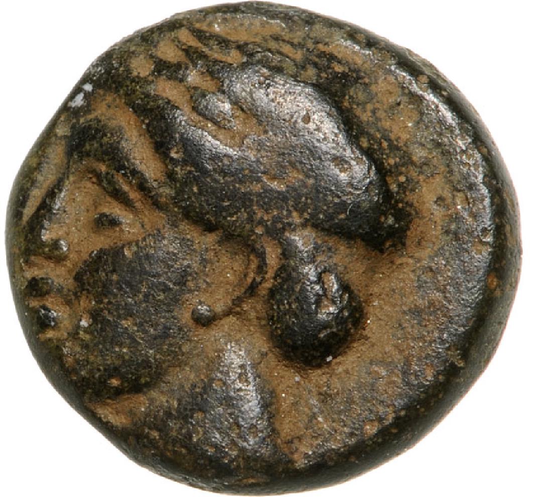 Iasos, AE10 (1.29 g), ca. 2nd Century BC (1 of 2)