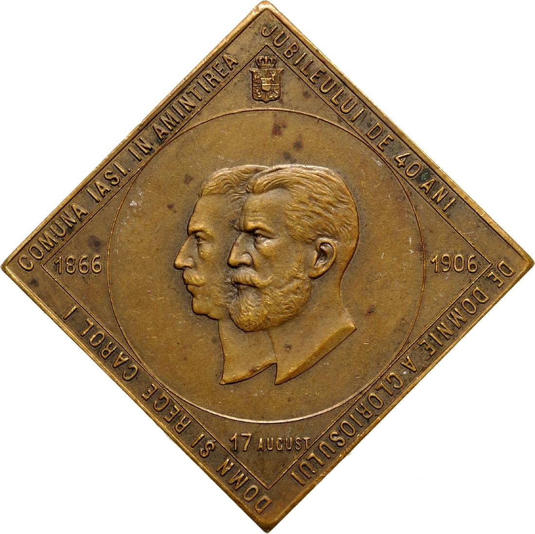 Carol I â€“ Homage from the City of Iasi for the 40th (1 of 2)