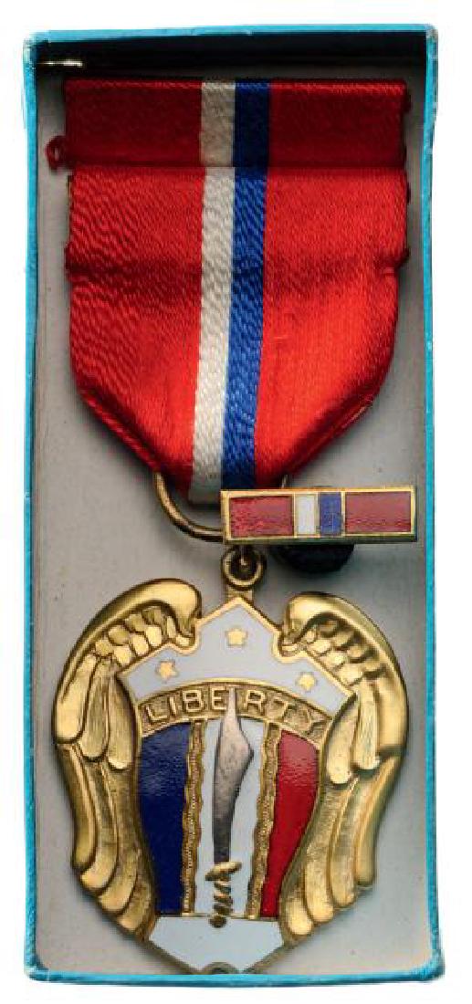 Philippines Liberation Medal, instituted in 1944 (1 of 3)