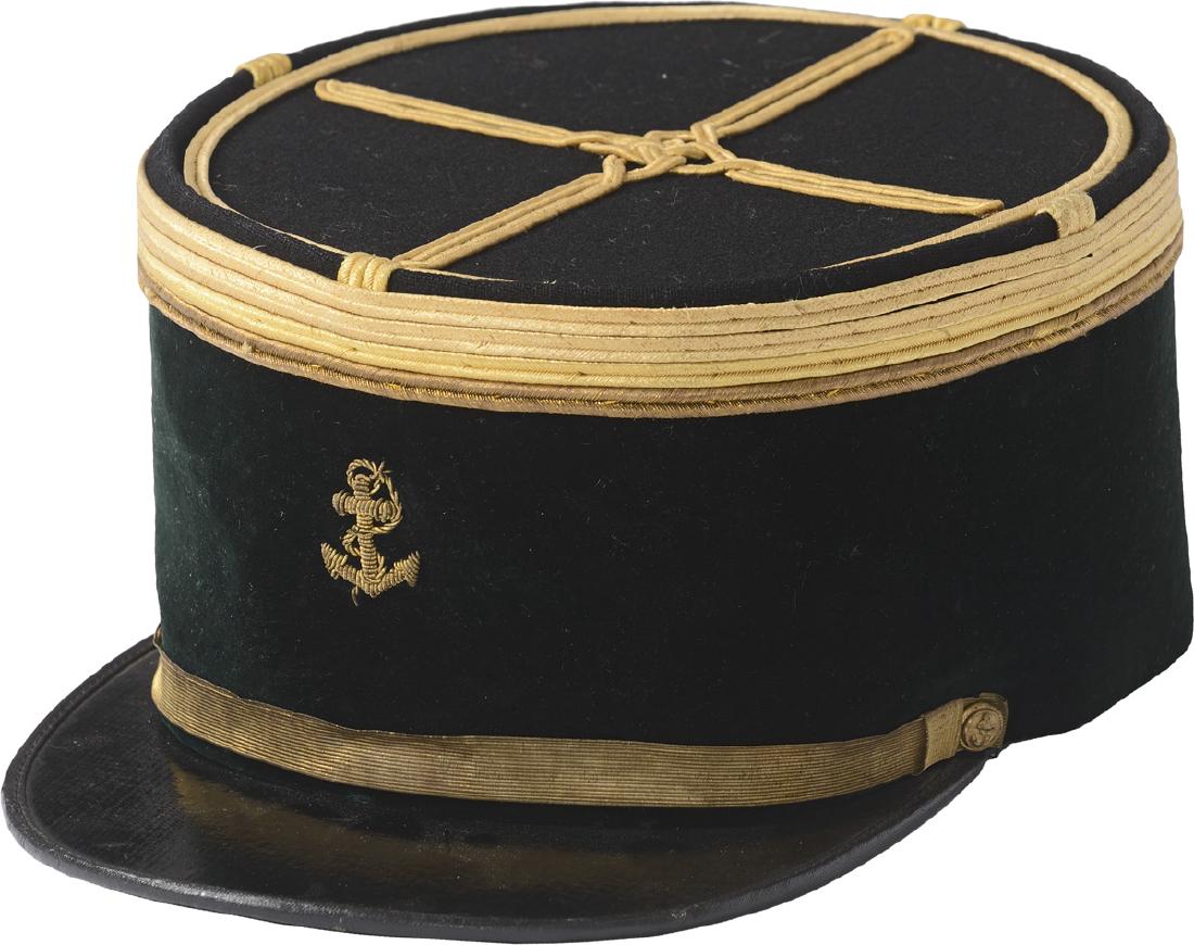 Pharmacist navy major (commandant) coat and kepi post (1 of 2)