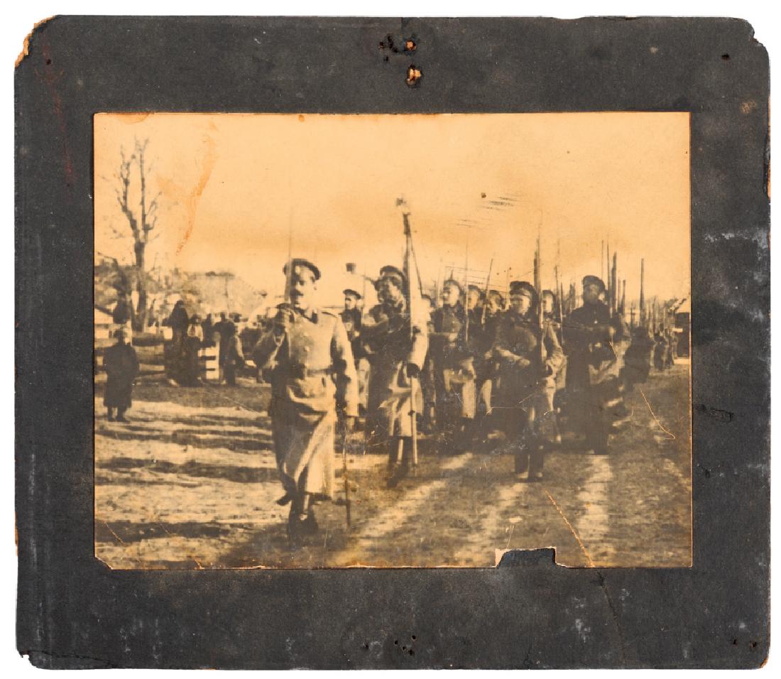 Very rare original document, photo showing the Russian (1 of 1)