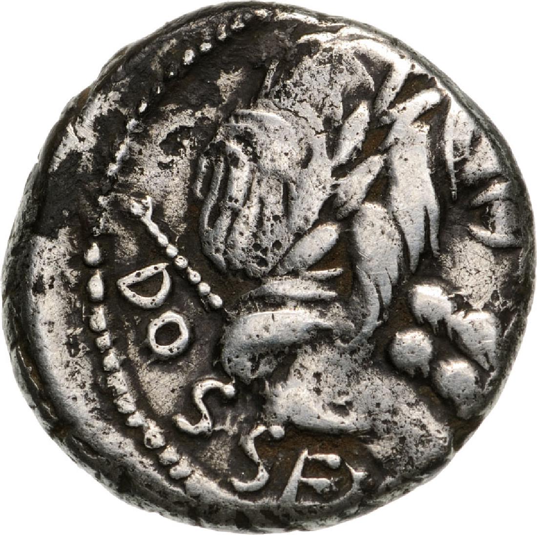 AR Denarius (17 mm, 4.11 g), Rome mint, L. Rubrius (1 of 2)