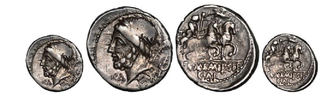 AR Denarius (3.86 g), Rome Mint, 87 BC (1 of 1)