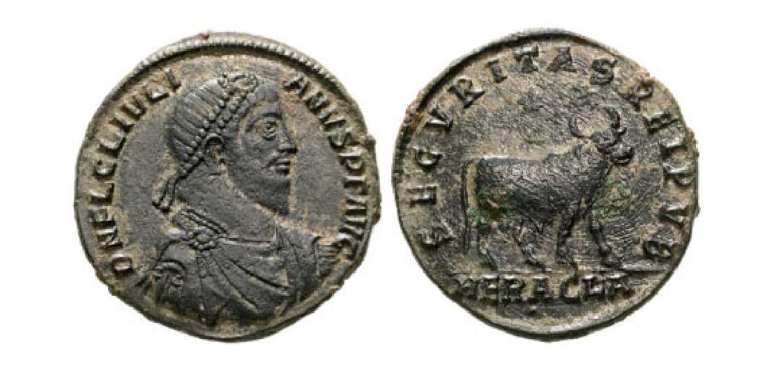 JULIANUS II Double Maiorina (8.46 g), Heraclea Mint, (1 of 1)