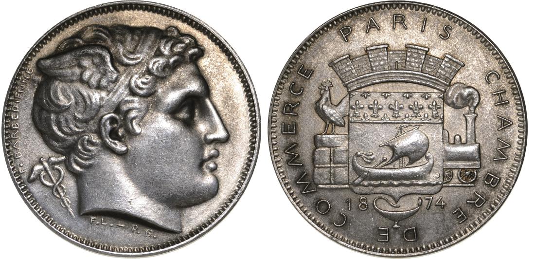Chambre de Commerce Medal 1874 (1 of 1)