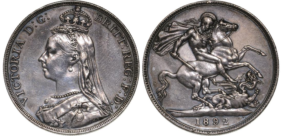 Victoria Crown 1892. (1 of 1)