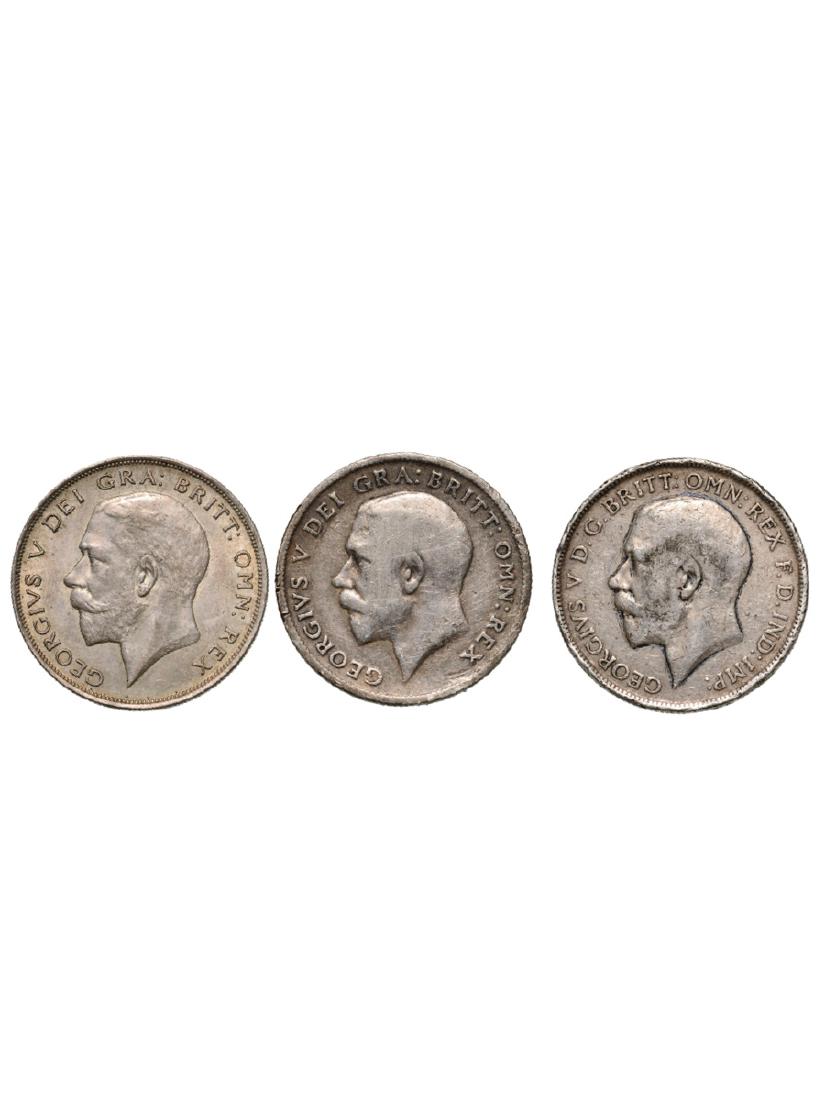 Lot of 3 silver coins (1 of 2)