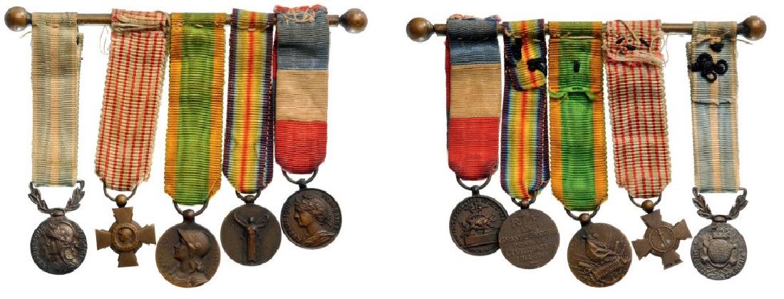 Medal Bar with 5 Decorations (1 of 1)