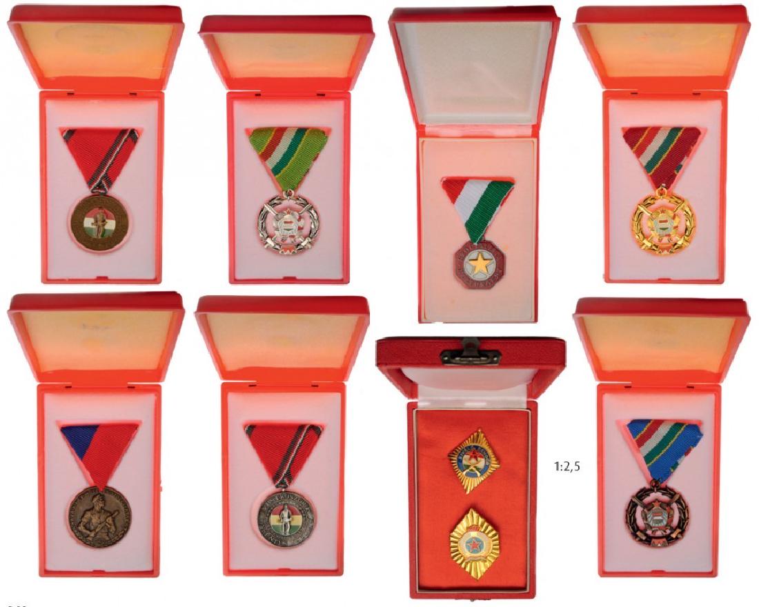 Lot of 9 Brotherhood in Arms Medals (1 of 1)