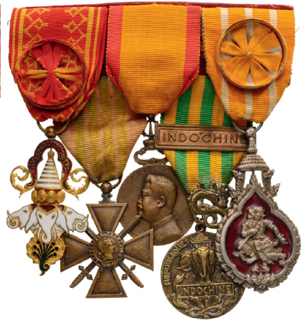 Medal Bar with 5 Decorations (1 of 1)