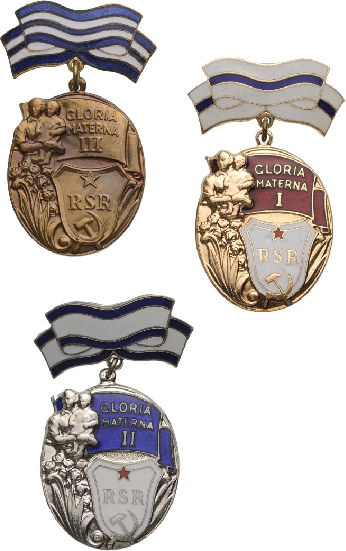 RSR - ORDER OF GLORIOUS MOTHERHOOD, instituted in 1951 (1 of 1)