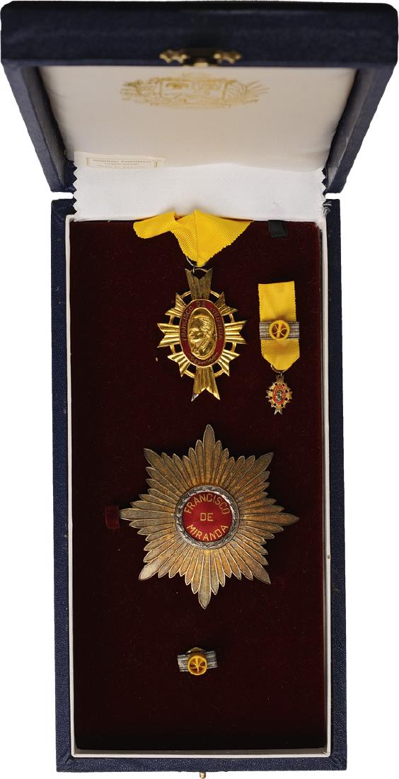 Order of ORDER OF FRANCISCO DE MIRANDA (1 of 7)