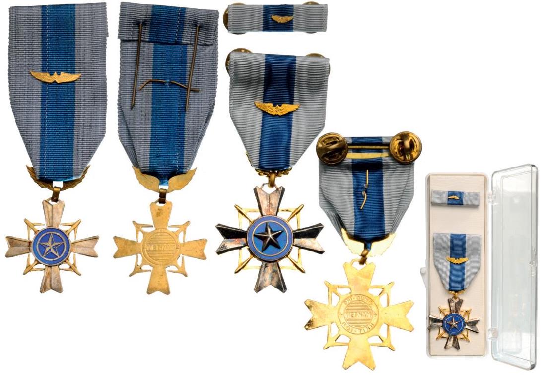 Lot of 2 Air Gallantry Crosses (1 of 1)