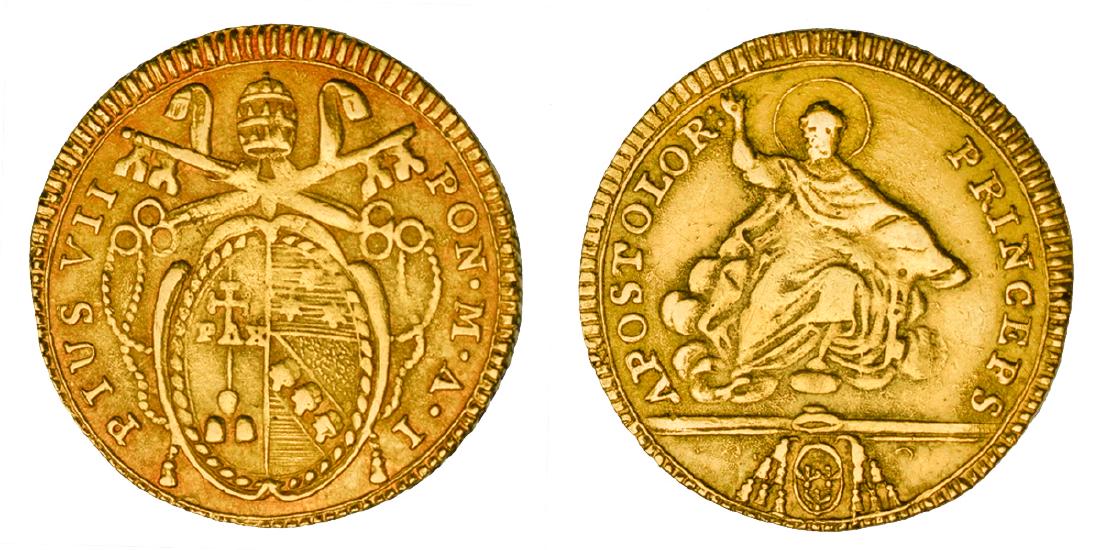 Papal States, Pio VIIÂ -Â Gregorio (1 of 1)