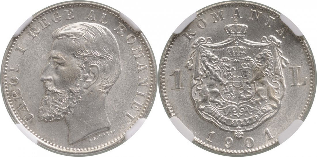 1 Leu 1901, Hamburg, Silver (1 of 1)
