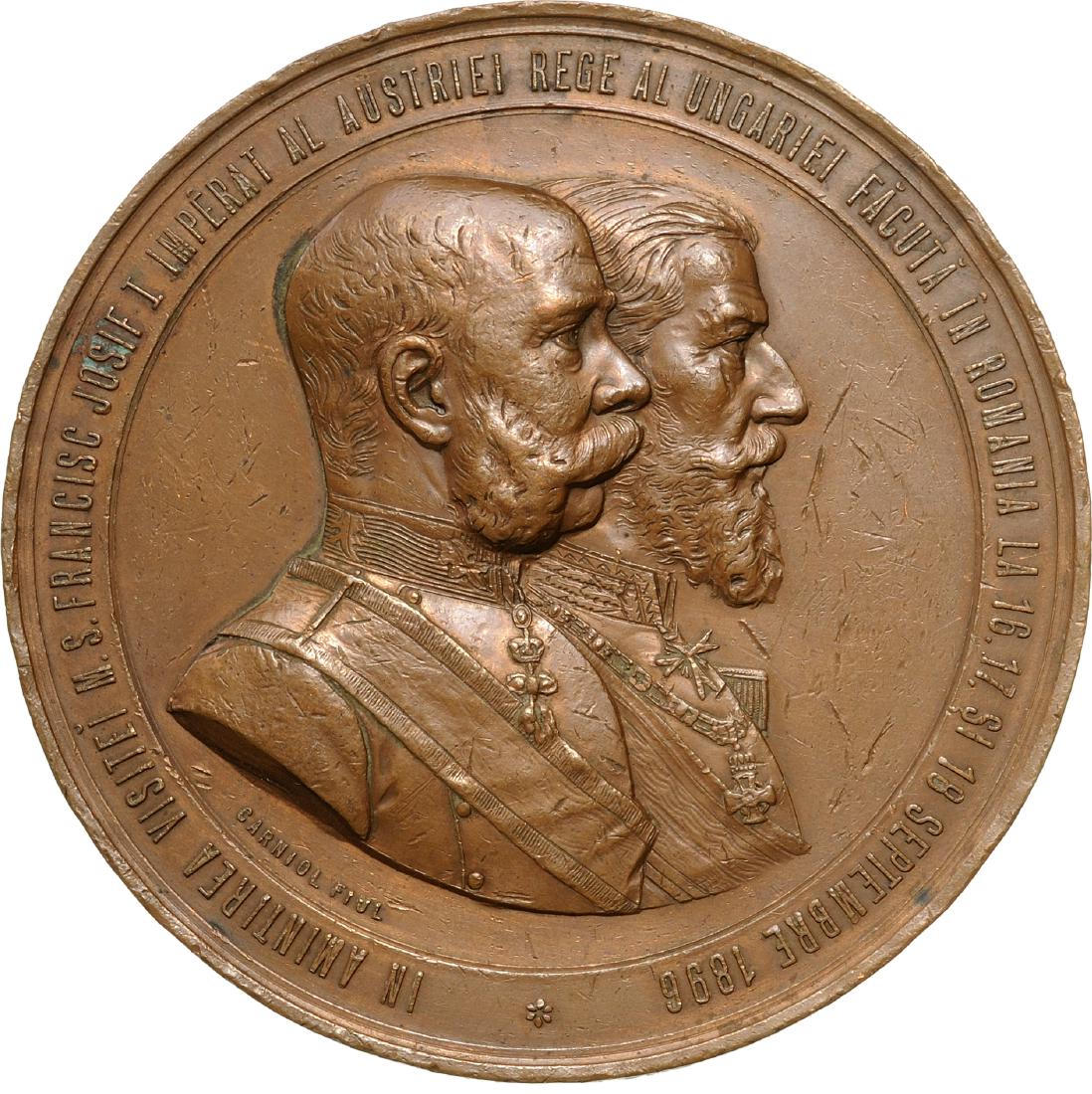 Carol I - Visit of Franz Joseph I in Bucharest, at the (1 of 2)