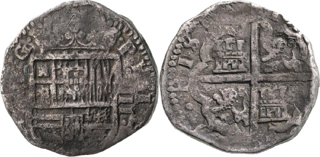 Philip IV (1621-1665), AR 4 Reales: Silver, (29 mm, 10.8 g) VF