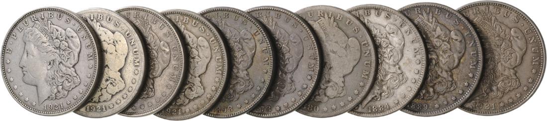 Lot of 10 Silver Coins (1 of 2)