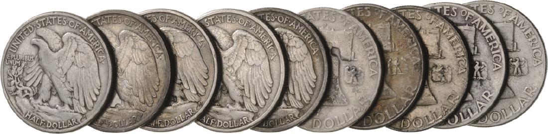 Lot of 10 Silver Coins (1 of 2)