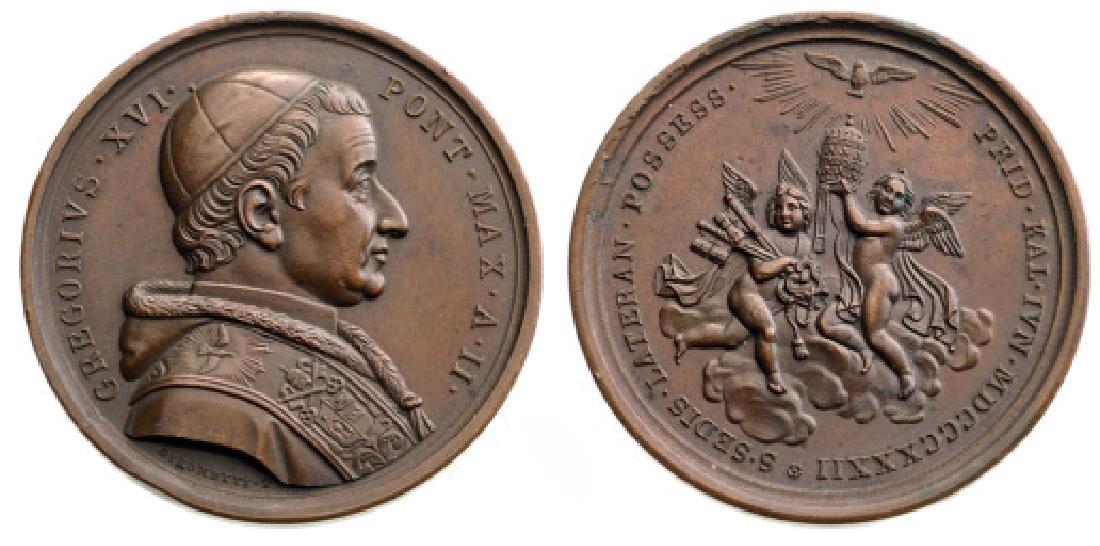 Pope Gregory XVI (1831-1846), Commemorative Medal (1 of 1)