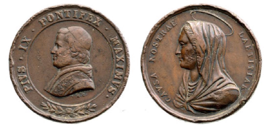 Pope Pius IX (1846-1878), Commemorative Medal (1 of 1)