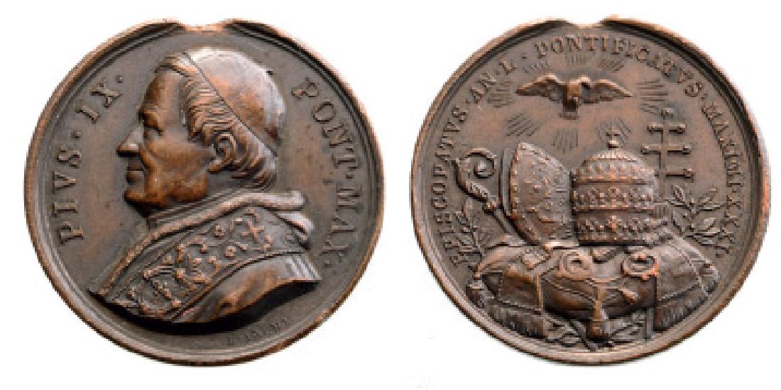 Pope Pius IX (1846-1878), Commemorative Medal (1 of 1)