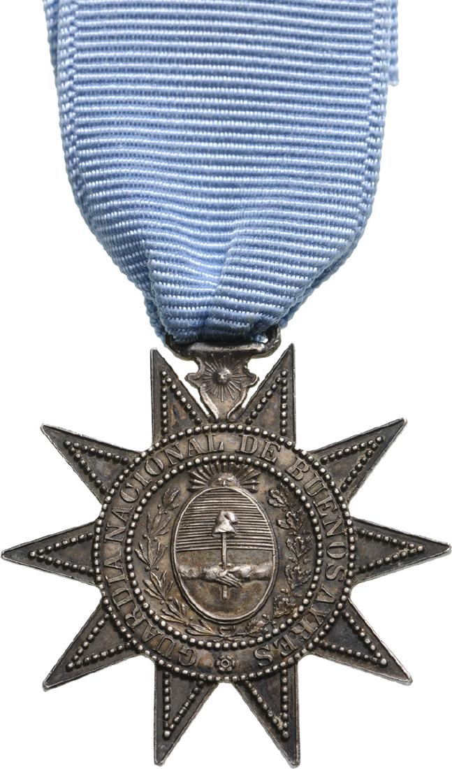 Commemorative Medal of The National Guard of Buenos (1 of 1)
