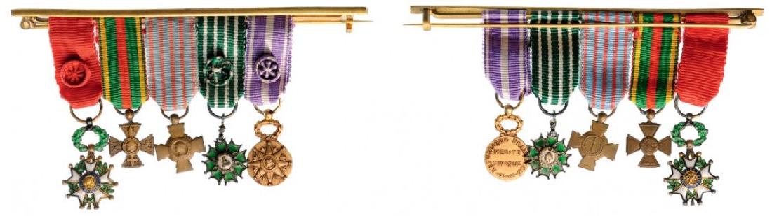 Medal Bar with 5 Decorations (1 of 1)