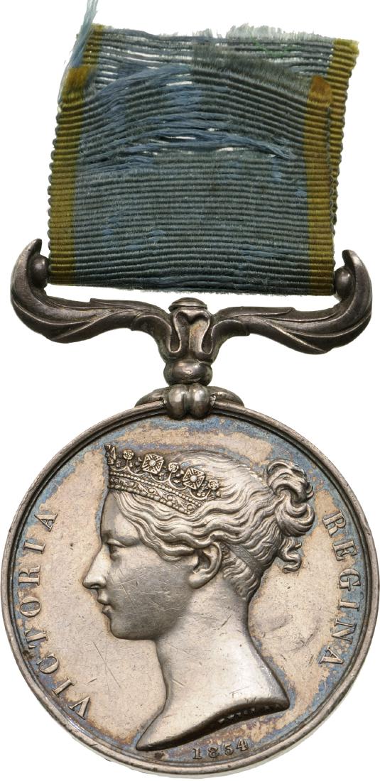Crimea Medal, instituted in 1854 (1 of 1)