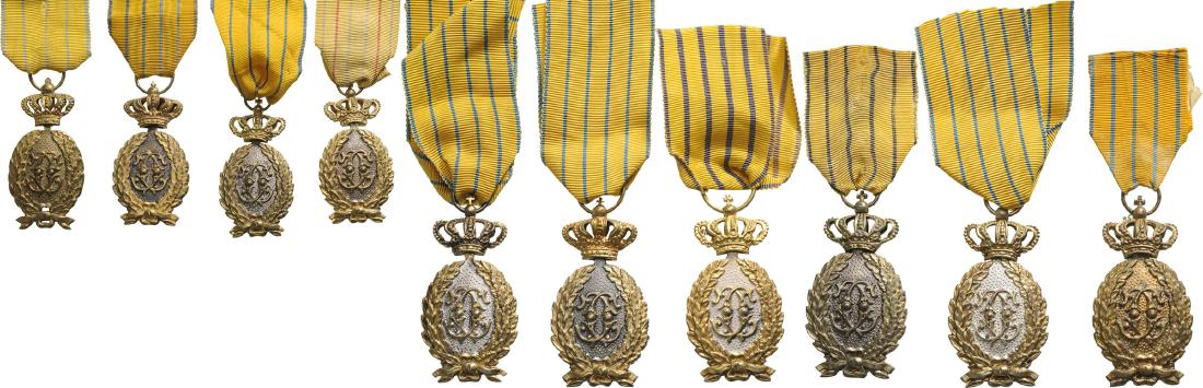 Lot of 10. Badge of Honor for 25 Years of Military (1 of 1)