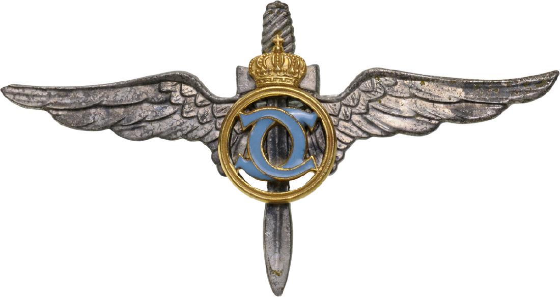 Military Pilot Badge, King Carol II Model, Regency (1 of 1)