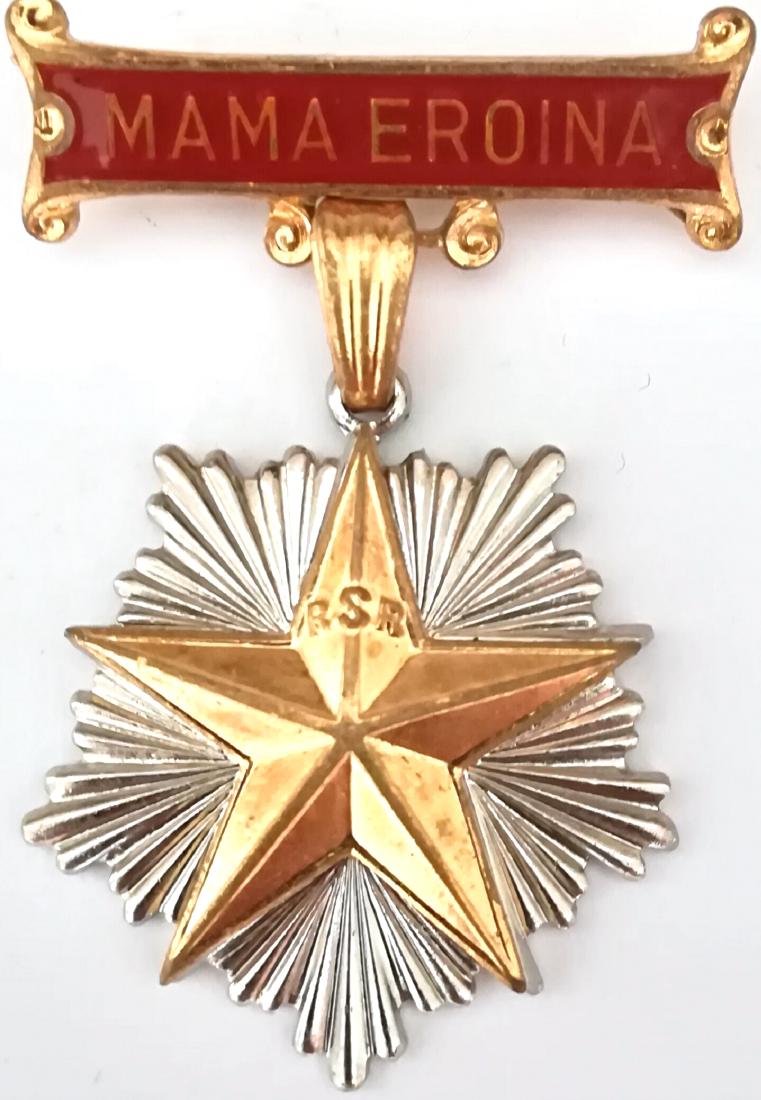 RSR - ORDER OF "HEROIC MOTHER", instituted in 1951 (1 of 1)