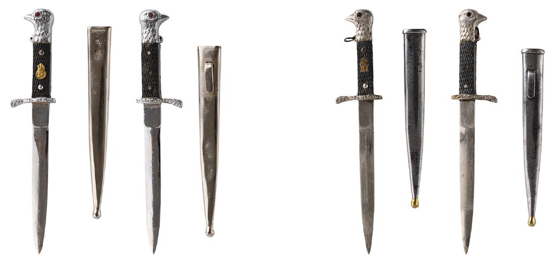 Lot of 2 Daggers King Charles II and King Michael I (1 of 1)