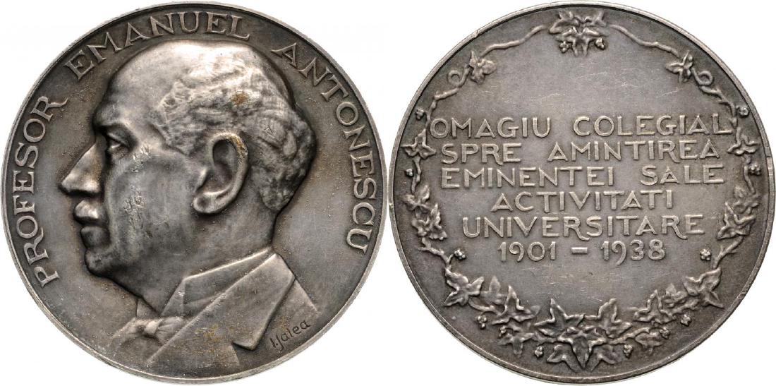 Carol II - Homage to University Prof. Emnanuel (1 of 1)